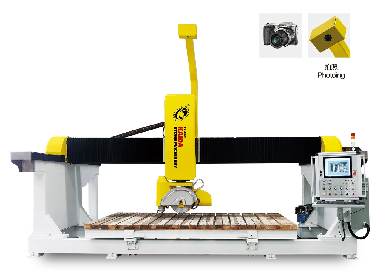 5+1 Axis CNC Stone Cutting Machine 5+1 Axis CNC Stone Cutting Machine